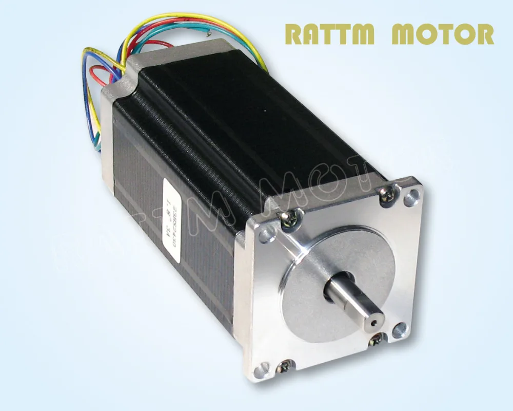 NEMA23 stepper motor 425 oz-in/3.0A & driver with 256 microstep and 4.5A current
NEMA23 stepper motor 425 oz-in/3.0A & driver with 256 microstep and 4.5A current