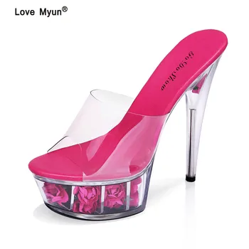 Women's New High Heel sliper Sandals Gladiator Fashion Lady Sexy Sandals square Heels Shoes Super High heel 15cm
Women's New High Heel sliper Sandals Gladiator Fashion Lady Sexy Sandals square Heels Shoes Super High heel 15cm