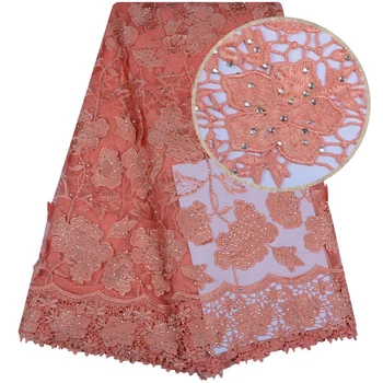 Embroidered Lace Fabric With 3D Flowers Bridal Lace Fabric With Plenty Stones African Tulle Lace Fabric For Women Dress 1123
Embroidered Lace Fabric With 3D Flowers Bridal Lace Fabric With Plenty Stones African Tulle Lace Fabric For Women Dress 1123