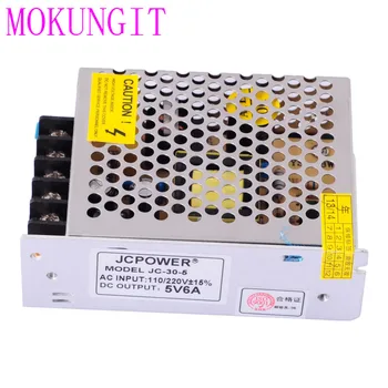 30pcs fastshipping 5V 6A 30W Switching Power Supply constant current led driver Lighting Transformer For LED Strip WS2812B
30pcs fastshipping 5V 6A 30W Switching Power Supply constant current led driver Lighting Transformer For LED Strip WS2812B