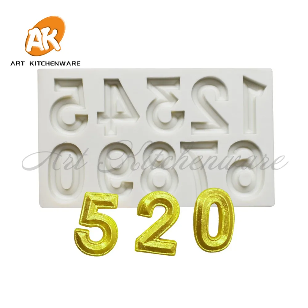 Number Patter Silicone Mold Fondant Silicone Molds For Cake Decorating Set Moldes Para Reposteria DIY Cake Tools SM-1492
Number Patter Silicone Mold Fondant Silicone Molds For Cake Decorating Set Moldes Para Reposteria DIY Cake Tools SM-1492