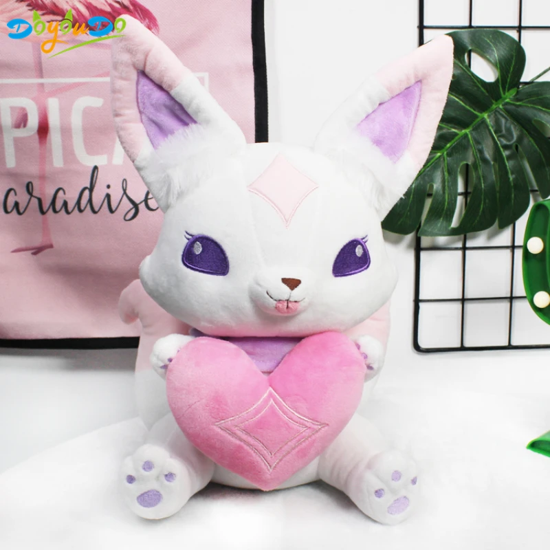 35cm Cartoon Anime Star Guardian Ahri Fox Plush Toy Kawaii Kiko Mascot Fox Doll Soft Stuffed Animals Children Gifts
35cm Cartoon Anime Star Guardian Ahri Fox Plush Toy Kawaii Kiko Mascot Fox Doll Soft Stuffed Animals Children Gifts