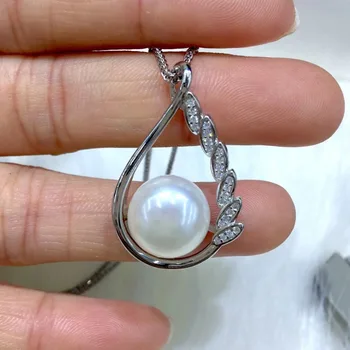 S925 Silver Pendant Setting Mounting Pendant Findings and Component for Oyster Akoya Edison Pearls Corals Jade Stones Beads
S925 Silver Pendant Setting Mounting Pendant Findings and Component for Oyster Akoya Edison Pearls Corals Jade Stones Beads