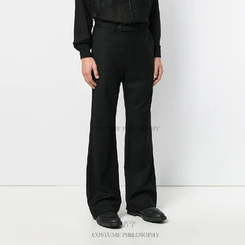 27-42 New Europe and the United States stage men's dance flared pants hair stylist personality casual simple pants
27-42 New Europe and the United States stage men's dance flared pants hair stylist personality casual simple pants
