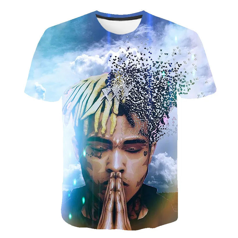 Hot New Arrive Xxxtentacion 3D t shirt Men/women Fashion Streetwear Hip Hop Style Raper Xxxtentacion 3D Print Men's t shirt Top
Hot New Arrive Xxxtentacion 3D t shirt Men/women Fashion Streetwear Hip Hop Style Raper Xxxtentacion 3D Print Men's t shirt Top
