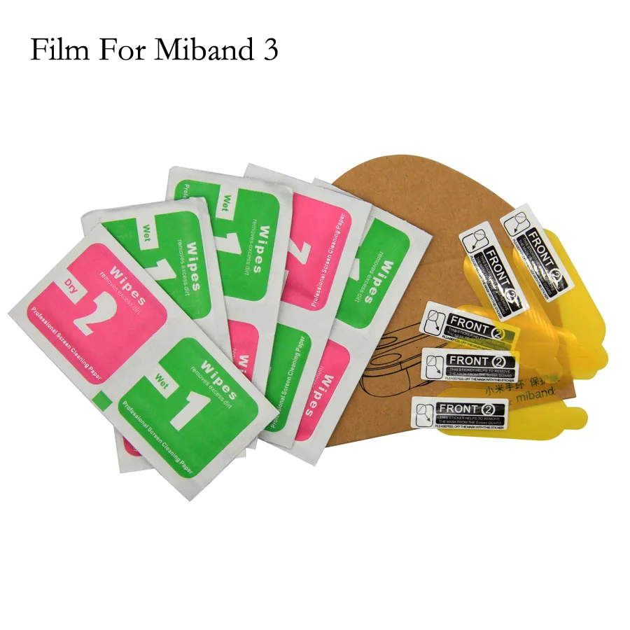 Screen Protector Film For Xiaomi Mi Band 3 Smart Wristband Bracelet Full Cover Protective Films Not Tempered Glass
Screen Protector Film For Xiaomi Mi Band 3 Smart Wristband Bracelet Full Cover Protective Films Not Tempered Glass