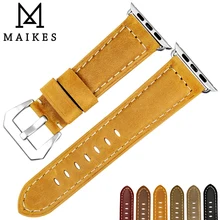 MAIKES Genuine Cow Leather Watch Band For Apple Watch 44mm 40mm 42mm 38mm Series SE/6/5/4/3/2/1 iWatch Watch Strap Watchband
MAIKES Genuine Cow Leather Watch Band For Apple Watch 44mm 40mm 42mm 38mm Series SE/6/5/4/3/2/1 iWatch Watch Strap Watchband
