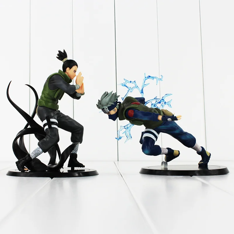 2pcs/lot Hot Japanese Anime Naruto Shippuden Hatake Kakashi & Nara Shikamaru PVC action figure Model Toys Doll Free shipping
2pcs/lot Hot Japanese Anime Naruto Shippuden Hatake Kakashi & Nara Shikamaru PVC action figure Model Toys Doll Free shipping