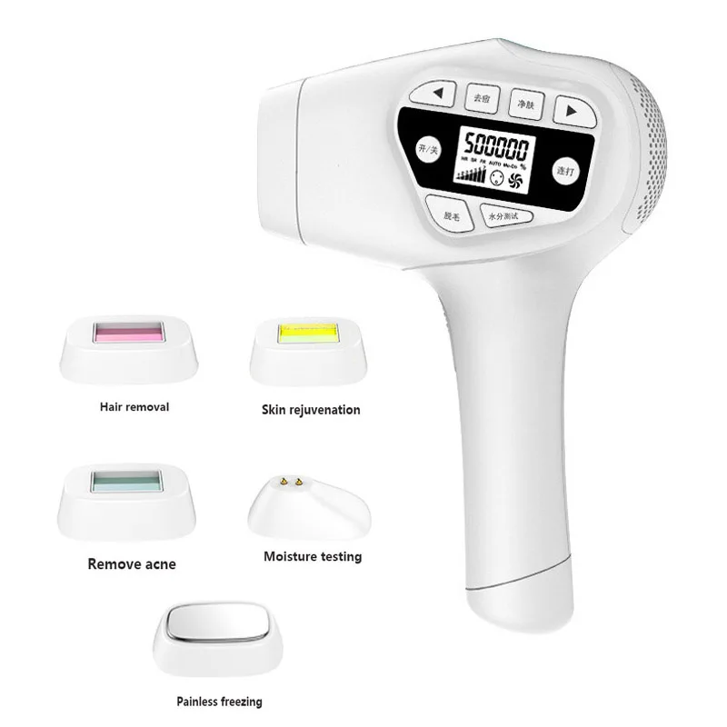 5 in 1 Permanent Hair Removal IPL Hair Removal Laser Epilator Device Facial Hair Remover For Women Man Armpit Bikini Beard Legs
5 in 1 Permanent Hair Removal IPL Hair Removal Laser Epilator Device Facial Hair Remover For Women Man Armpit Bikini Beard Legs