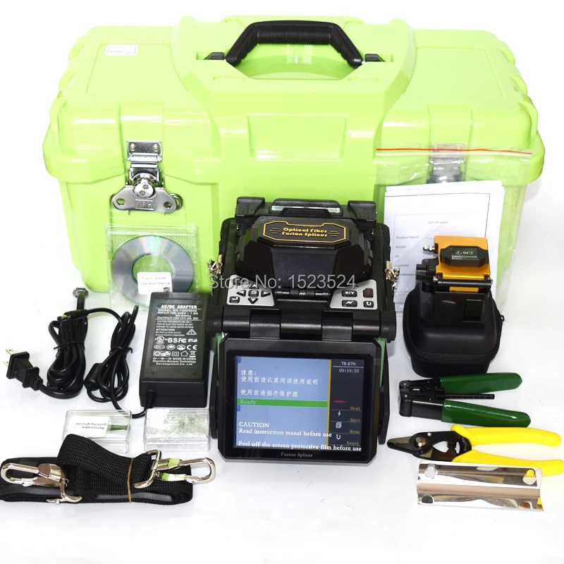TB-87H French/Portuguese/Spanish/English/Italian Automatic Fiber Optic Splicing Machine Optical Fusion Splicer
TB-87H French/Portuguese/Spanish/English/Italian Automatic Fiber Optic Splicing Machine Optical Fusion Splicer
