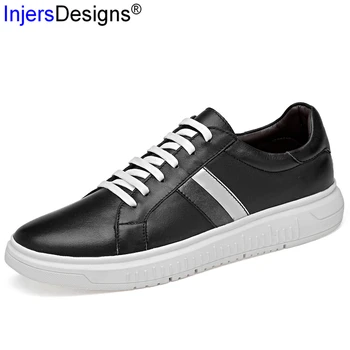 High Quality Genuine Leather Casual Sneakers Men Skateboarding Shoes Lace-Up Comfortable Soft Flat Mens Trainer shoes Size 38-45
High Quality Genuine Leather Casual Sneakers Men Skateboarding Shoes Lace-Up Comfortable Soft Flat Mens Trainer shoes Size 38-45