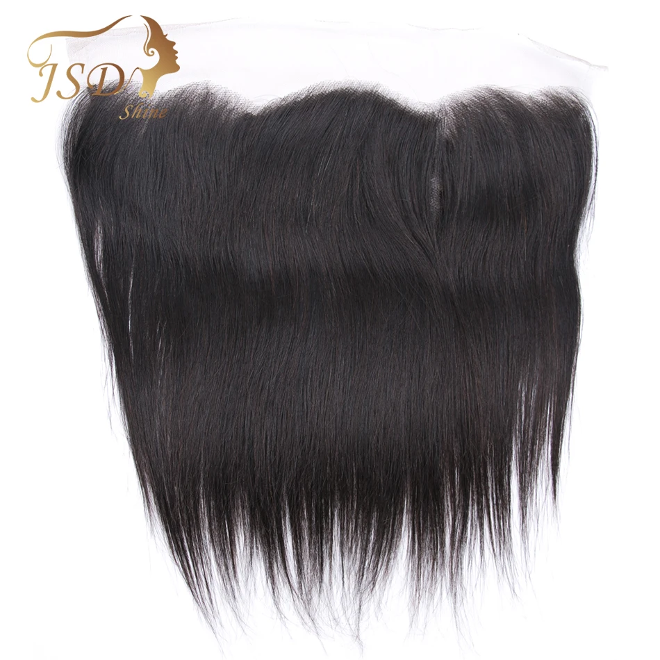 JSDShine Brazilian Straight Lace Frontal Closure 13*4 Ear to Ear Lace Closure 100% Human Hair Natural Color Non Remy Hair
JSDShine Brazilian Straight Lace Frontal Closure 13*4 Ear to Ear Lace Closure 100% Human Hair Natural Color Non Remy Hair