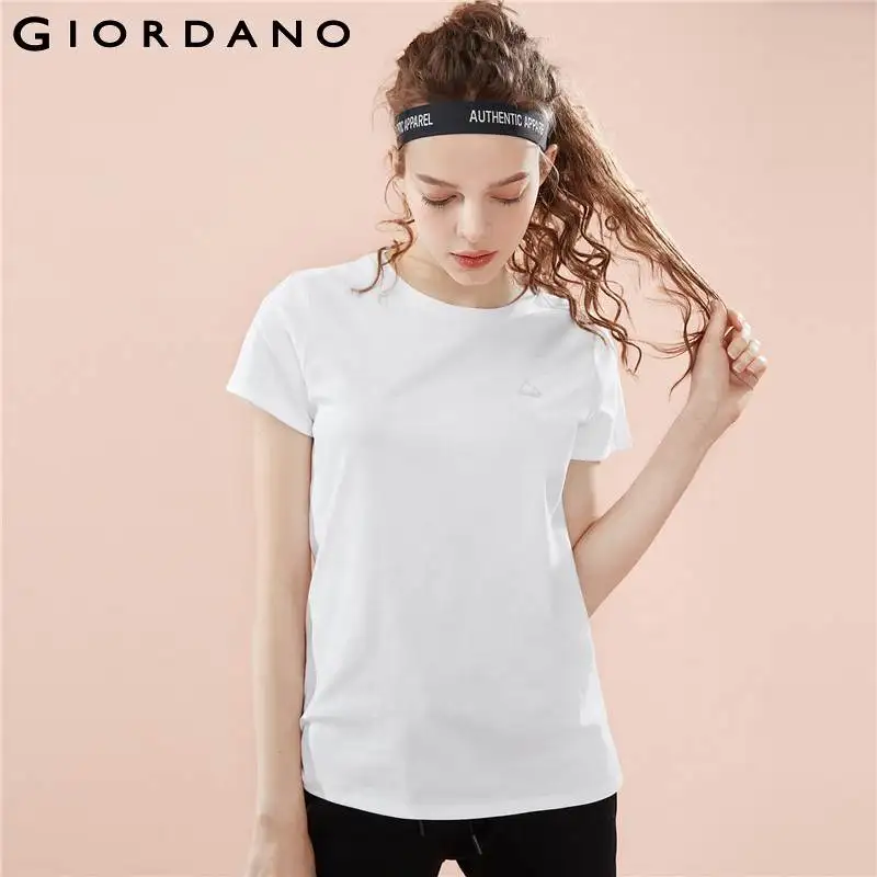Giordano Women T Shirt Women Fast Dry Printed Pattern Crewneck Tshirt Women Tees Short Sleeve Breathable T-shirt Femininas
Giordano Women T Shirt Women Fast Dry Printed Pattern Crewneck Tshirt Women Tees Short Sleeve Breathable T-shirt Femininas