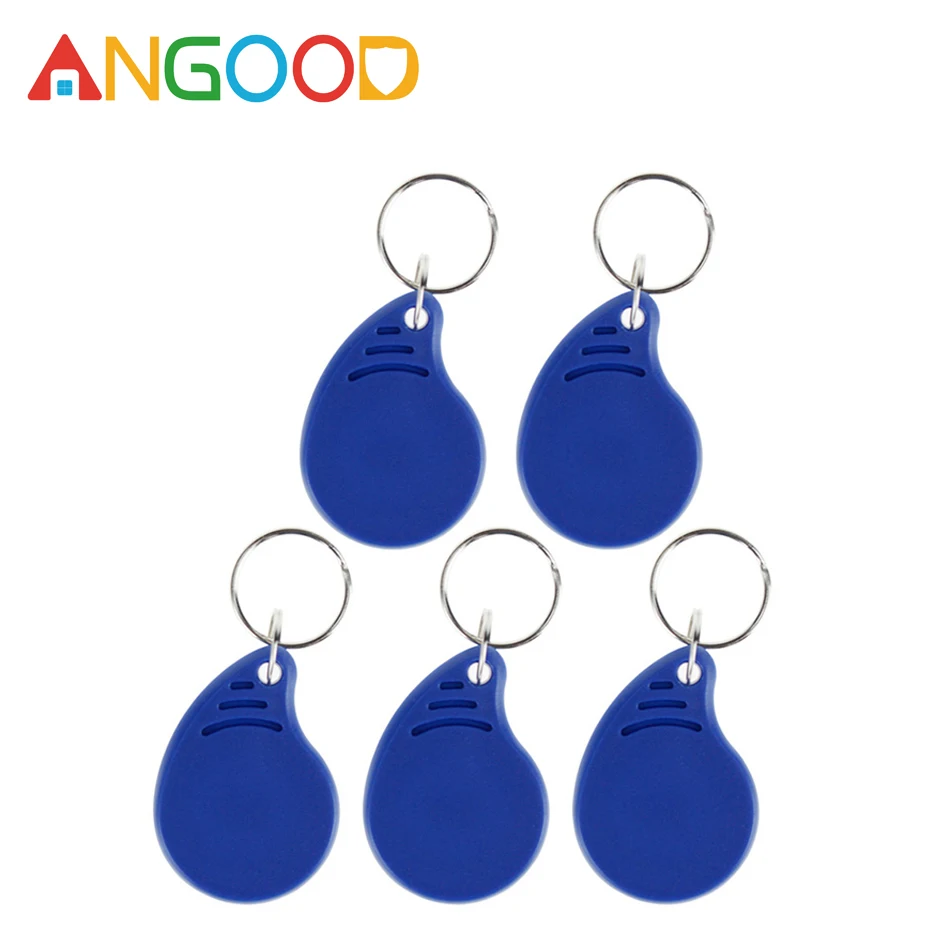 ANGOOD 5Pcs RFID IC Keyfobs 13.56 MHz Keychains NFC Key Card ISO14443A MF Classi Key Tags 1K Tag For Smart Access Control System
ANGOOD 5Pcs RFID IC Keyfobs 13.56 MHz Keychains NFC Key Card ISO14443A MF Classi Key Tags 1K Tag For Smart Access Control System