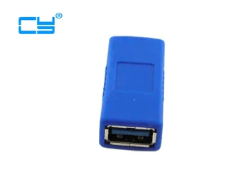 USB3.0 Type A Female to A Female Connector Adapter USB3.0 AF to AF Coupler Gender Changer Extender Converter for Laptop 5PCS/lot
USB3.0 Type A Female to A Female Connector Adapter USB3.0 AF to AF Coupler Gender Changer Extender Converter for Laptop 5PCS/lot