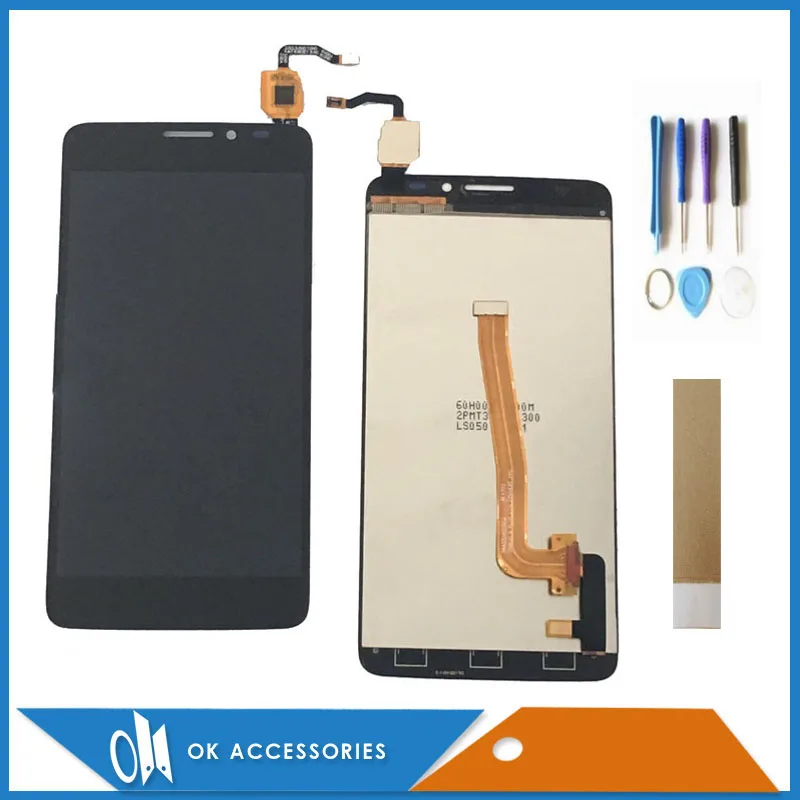 White Black Color For Alcatel Idol X+ X Plus OT-6043 6043 6043D OT6043 LCD Display With Touch Screen Assmebly With Tools Tape
White Black Color For Alcatel Idol X+ X Plus OT-6043 6043 6043D OT6043 LCD Display With Touch Screen Assmebly With Tools Tape