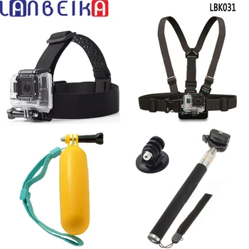 LANBEIKA Accessories Kit Head Strap Chest Harness + Bobber+ Monopod Tripod Adapter Mount For Gopro Hero 7 6 5 4 3+ SJCAM SJ6 SJ7
LANBEIKA Accessories Kit Head Strap Chest Harness + Bobber+ Monopod Tripod Adapter Mount For Gopro Hero 7 6 5 4 3+ SJCAM SJ6 SJ7
