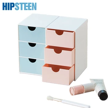 HIPSTEEN Durable 3 Cells Drawer Type Desk Organizer Box Sundries Cosmetics Storage Cabinet
HIPSTEEN Durable 3 Cells Drawer Type Desk Organizer Box Sundries Cosmetics Storage Cabinet