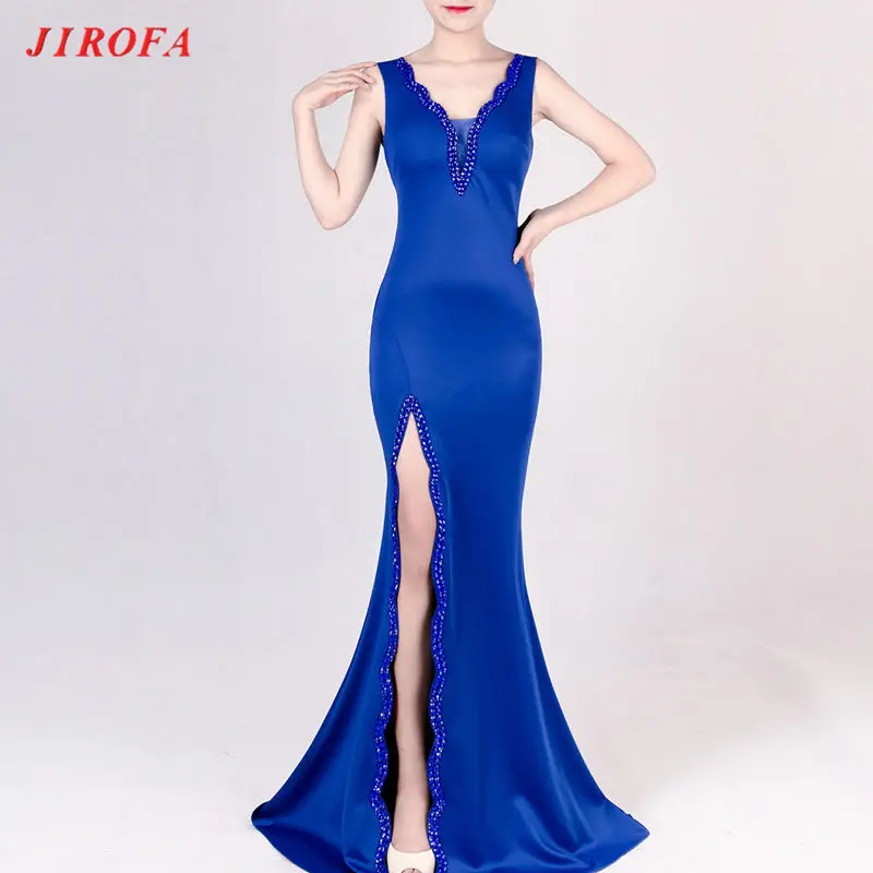 JIROFA 2017 Long Dress Woman Party Sexy Deep V Neck Black Dress Elegant Female Ladies Evening Formal Party Prom Wear Vestidos
JIROFA 2017 Long Dress Woman Party Sexy Deep V Neck Black Dress Elegant Female Ladies Evening Formal Party Prom Wear Vestidos