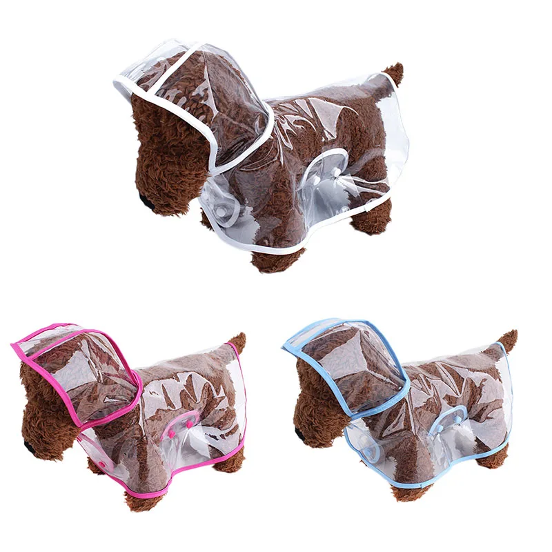 Transparentm Pet Raincoat PU Windproof Rainsuit Spring Summer Dog Clothes Hooded Waterproof Clothes Four Color Selectable
Transparentm Pet Raincoat PU Windproof Rainsuit Spring Summer Dog Clothes Hooded Waterproof Clothes Four Color Selectable