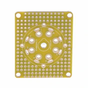 Universal Prototype PCB For 8 Pin Tube Amplifier Preamp Headphone Valve Double-sided Glass Board Dropship
Universal Prototype PCB For 8 Pin Tube Amplifier Preamp Headphone Valve Double-sided Glass Board Dropship