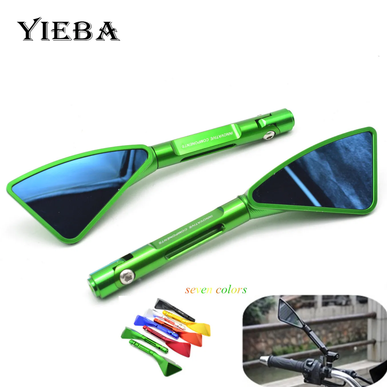 High quality motorcycle mirror CNC aluminum rearview mirror for KAWASAKI Z250 Z750 Z800 Z1000 Z900 Z650 Ninja 300 EX300 Z300
High quality motorcycle mirror CNC aluminum rearview mirror for KAWASAKI Z250 Z750 Z800 Z1000 Z900 Z650 Ninja 300 EX300 Z300