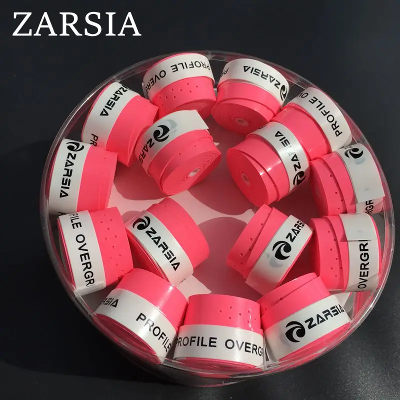 (Neon Pink) 60pcs/lot ZARSIA Viscous tennis Overgrip, perforated Badminton Grip,tennis overgrip,Anti-skid sweatbands
(Neon Pink) 60pcs/lot ZARSIA Viscous tennis Overgrip, perforated Badminton Grip,tennis overgrip,Anti-skid sweatbands