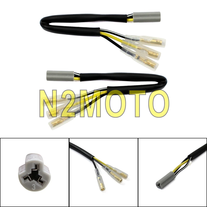 2pcs Turn Signal Light Wire Adapter 8.5" Indicator Wiring Plug Connectors for YAMAHA YZF R6 R6S R1 FZ6R FZ6 FZ-09 2002-2014
2pcs Turn Signal Light Wire Adapter 8.5" Indicator Wiring Plug Connectors for YAMAHA YZF R6 R6S R1 FZ6R FZ6 FZ-09 2002-2014