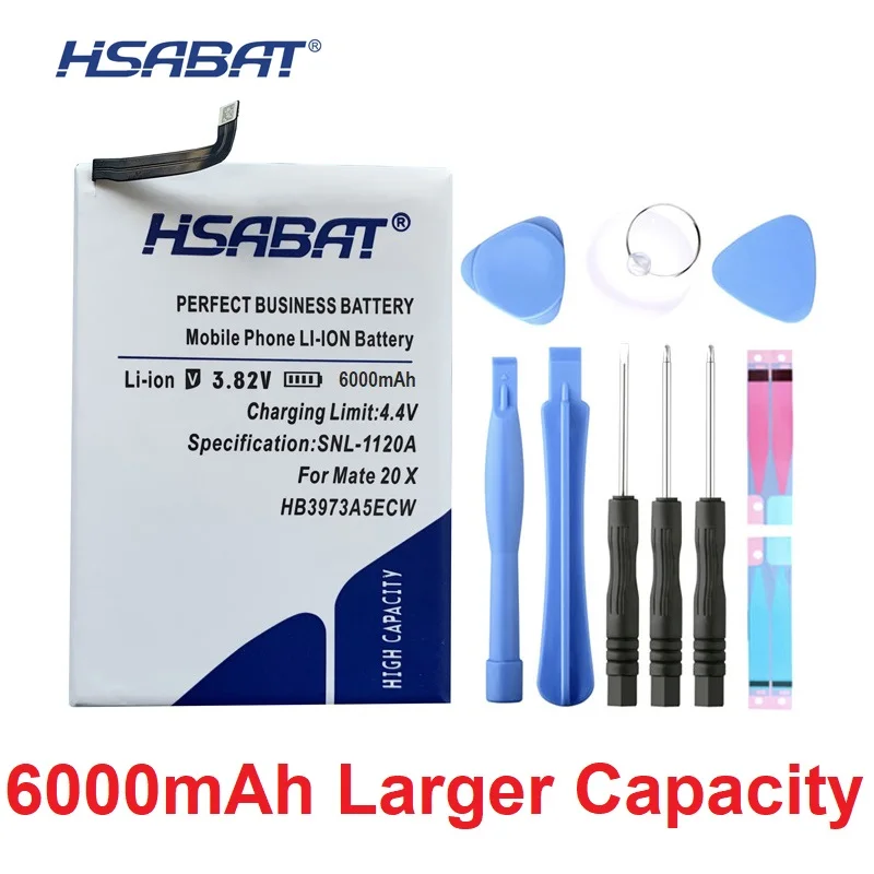 HSABAT 0 Cycle 6000mAh HB3973A5ECW Battery for Huawei Mate 20 X 20X Mate20X EVR-AL00 / Honor 8X Max / Honor Note 10 RVL-AL09
HSABAT 0 Cycle 6000mAh HB3973A5ECW Battery for Huawei Mate 20 X 20X Mate20X EVR-AL00 / Honor 8X Max / Honor Note 10 RVL-AL09