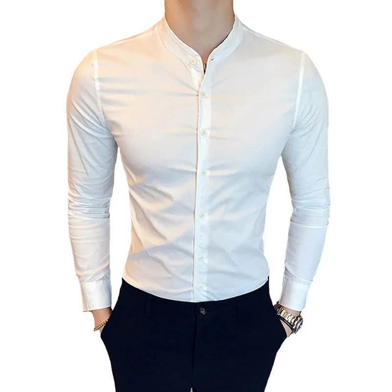 iSurvivor 2019 Men Spring Long Sleeved Cotton Shirts Camisa Masculina Male Casual Fashion Slim Fit Business Dress Shirts Outwear
iSurvivor 2019 Men Spring Long Sleeved Cotton Shirts Camisa Masculina Male Casual Fashion Slim Fit Business Dress Shirts Outwear