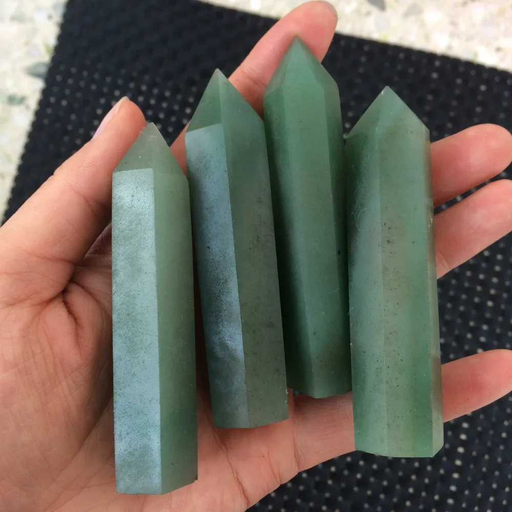 Aventurine Stone Point Terminated Wand Crystal Energy Generator Tower Reiki Healing Crystal
Aventurine Stone Point Terminated Wand Crystal Energy Generator Tower Reiki Healing Crystal