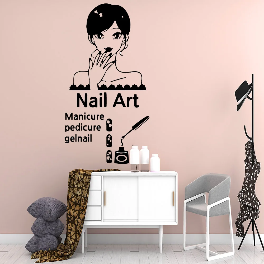 Creative nail art Wall Sticker Pvc Wall Art Stickers Modern Fashion Wallsticker For Kids Room Living Room Nordic Style
Creative nail art Wall Sticker Pvc Wall Art Stickers Modern Fashion Wallsticker For Kids Room Living Room Nordic Style