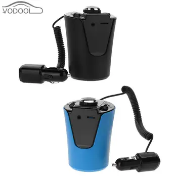Cup Shaped LCD Car Bluetooth Handsfree FM Transmitter Modulator Auto A2DP MP3 Music Player Dual USB Car-charger
Cup Shaped LCD Car Bluetooth Handsfree FM Transmitter Modulator Auto A2DP MP3 Music Player Dual USB Car-charger