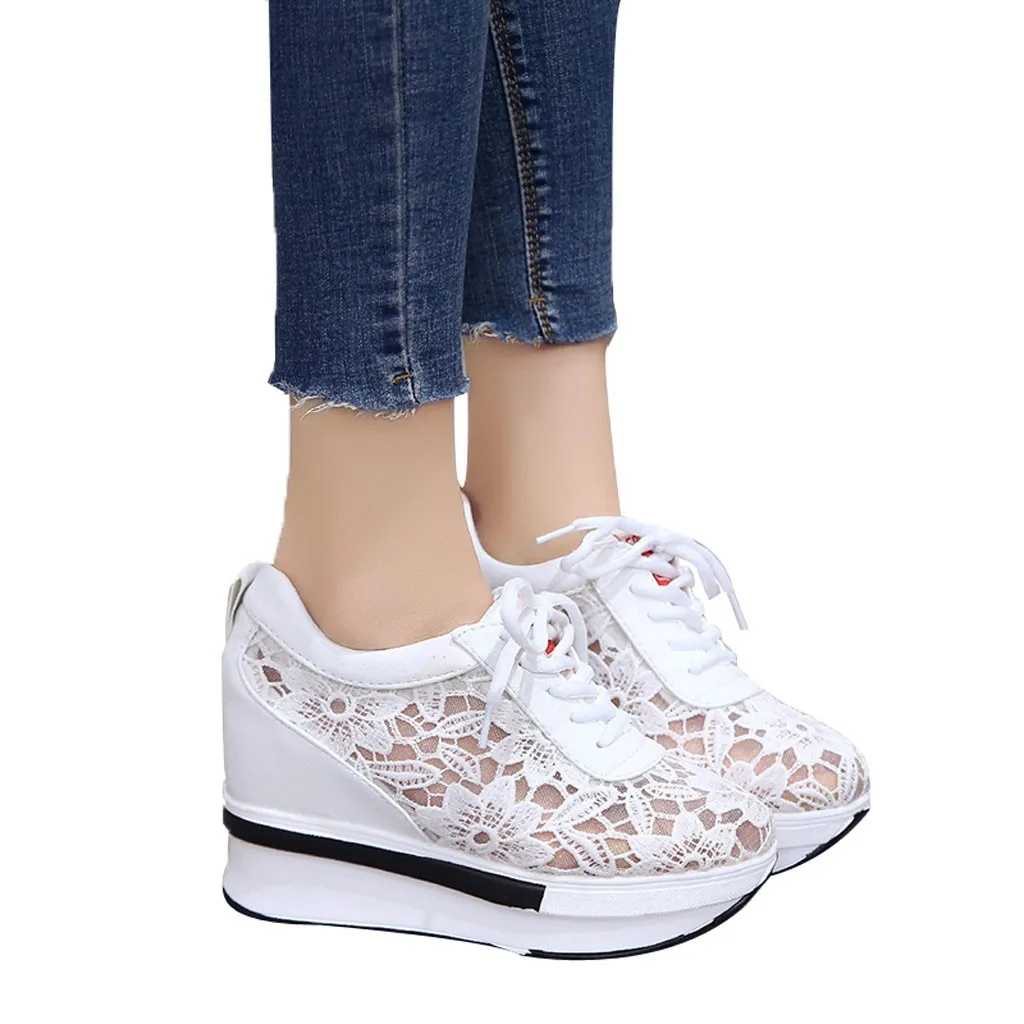 SAGACE Women's casual breathable mesh breathable flat shoes fashion small white shoes wedges non-slip deodorant wear shoes 2019
SAGACE Women's casual breathable mesh breathable flat shoes fashion small white shoes wedges non-slip deodorant wear shoes 2019