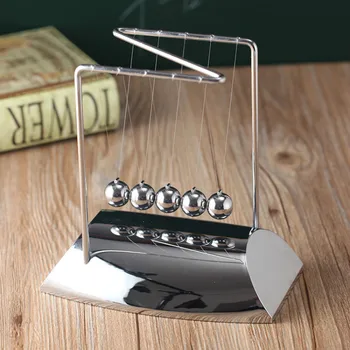 Creative Fun Toy Z-shaped Plated Newton Pendulum Ball Creative Physical Toy Energy Conservation Toy Gift
Creative Fun Toy Z-shaped Plated Newton Pendulum Ball Creative Physical Toy Energy Conservation Toy Gift
