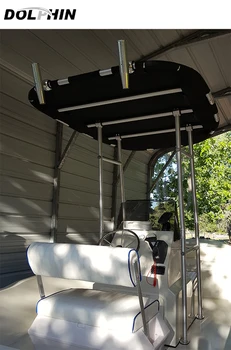 Dolphin Boat T-Top Pro Economic Boat T Top Aluminium Tube W/black canopy
Dolphin Boat T-Top Pro Economic Boat T Top Aluminium Tube W/black canopy