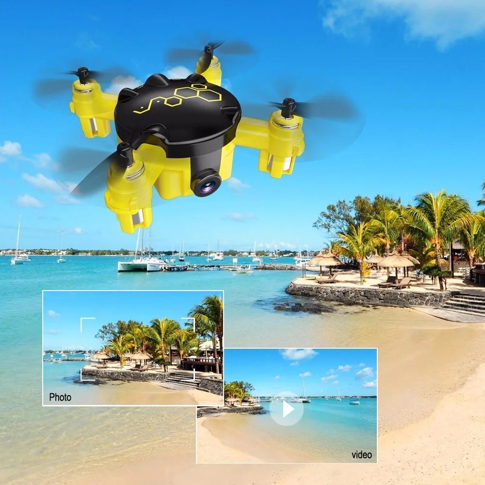 

Newest FQ777 FQ04 2.4G 4CH 6-axis Gyro Mini Pocket RC Drone with 0.3MP HD Camera RTF Quadcopter Mini Remote Control Toys