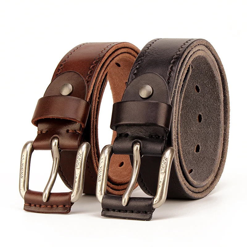SLIGOLEEE Designer belt men luxury 100% Full grain thick cowhide genuine leather vintage 3.8cm masculine soft belt
SLIGOLEEE Designer belt men luxury 100% Full grain thick cowhide genuine leather vintage 3.8cm masculine soft belt