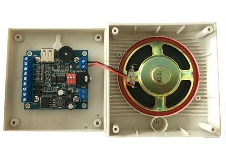12V/24V Voice Module Speaker MP3 Module Player Board Music Voice Broadcaster BY-F610
12V/24V Voice Module Speaker MP3 Module Player Board Music Voice Broadcaster BY-F610