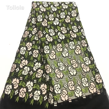 Tollola 5yards/lot Last Design 2019 High Quality Nigerian French Lace African lace Fabric For Party Dress,Free Shipping
Tollola 5yards/lot Last Design 2019 High Quality Nigerian French Lace African lace Fabric For Party Dress,Free Shipping