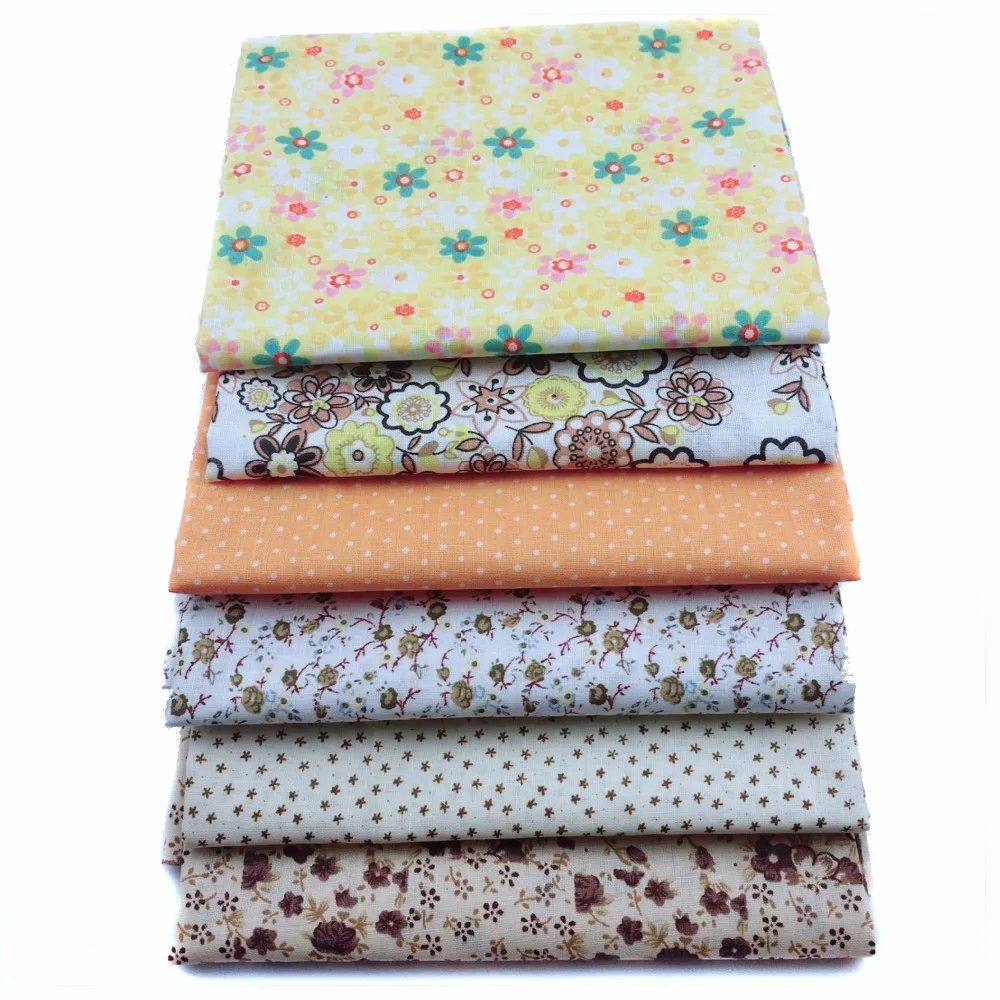 Yellow Set 6pcs 50*50cm plain cotton fabric DIY patchwork sewing Baby craft tilda doll textiles tissue tecido,toy tulle,telas
Yellow Set 6pcs 50*50cm plain cotton fabric DIY patchwork sewing Baby craft tilda doll textiles tissue tecido,toy tulle,telas