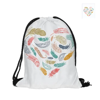 Boho Style Colorful FeathersPrinting Decorative Drawstring Backpack Fashion Polyester Bags For Women Men Pouch Backpacks
Boho Style Colorful FeathersPrinting Decorative Drawstring Backpack Fashion Polyester Bags For Women Men Pouch Backpacks