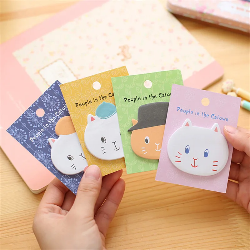 3Pcs Creative Cute Kawaii Cat Stickers Memo Pad Stationery Store Office Post it Sticky Note Paper Notepad Escritorio Accessory
3Pcs Creative Cute Kawaii Cat Stickers Memo Pad Stationery Store Office Post it Sticky Note Paper Notepad Escritorio Accessory
