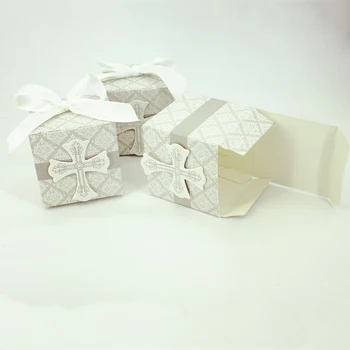 50pcs/lot Cute Gray White Cross Card Wedding Candy Box With White Ribbon Creative Flower Candy Bag Party Favor Gift Box
50pcs/lot Cute Gray White Cross Card Wedding Candy Box With White Ribbon Creative Flower Candy Bag Party Favor Gift Box