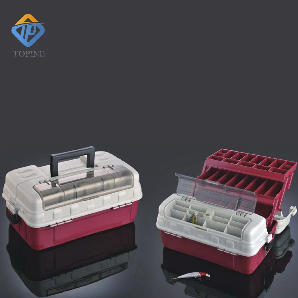 two fishing tackle box