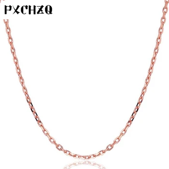Retro fashion Plated rose gold necklace 0 word chain clavicle chain sweet temperament beautiful girls 18 inch
Retro fashion Plated rose gold necklace 0 word chain clavicle chain sweet temperament beautiful girls 18 inch