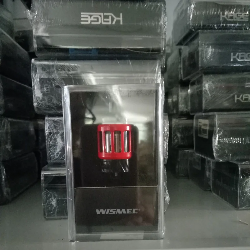 Original Wismec Kage Tank 2.8ml Bottom Airflow Control E cigarette Atomizer Fit for Wismec EXO SKELETON ES300 Box MOD Vaper
Original Wismec Kage Tank 2.8ml Bottom Airflow Control E cigarette Atomizer Fit for Wismec EXO SKELETON ES300 Box MOD Vaper