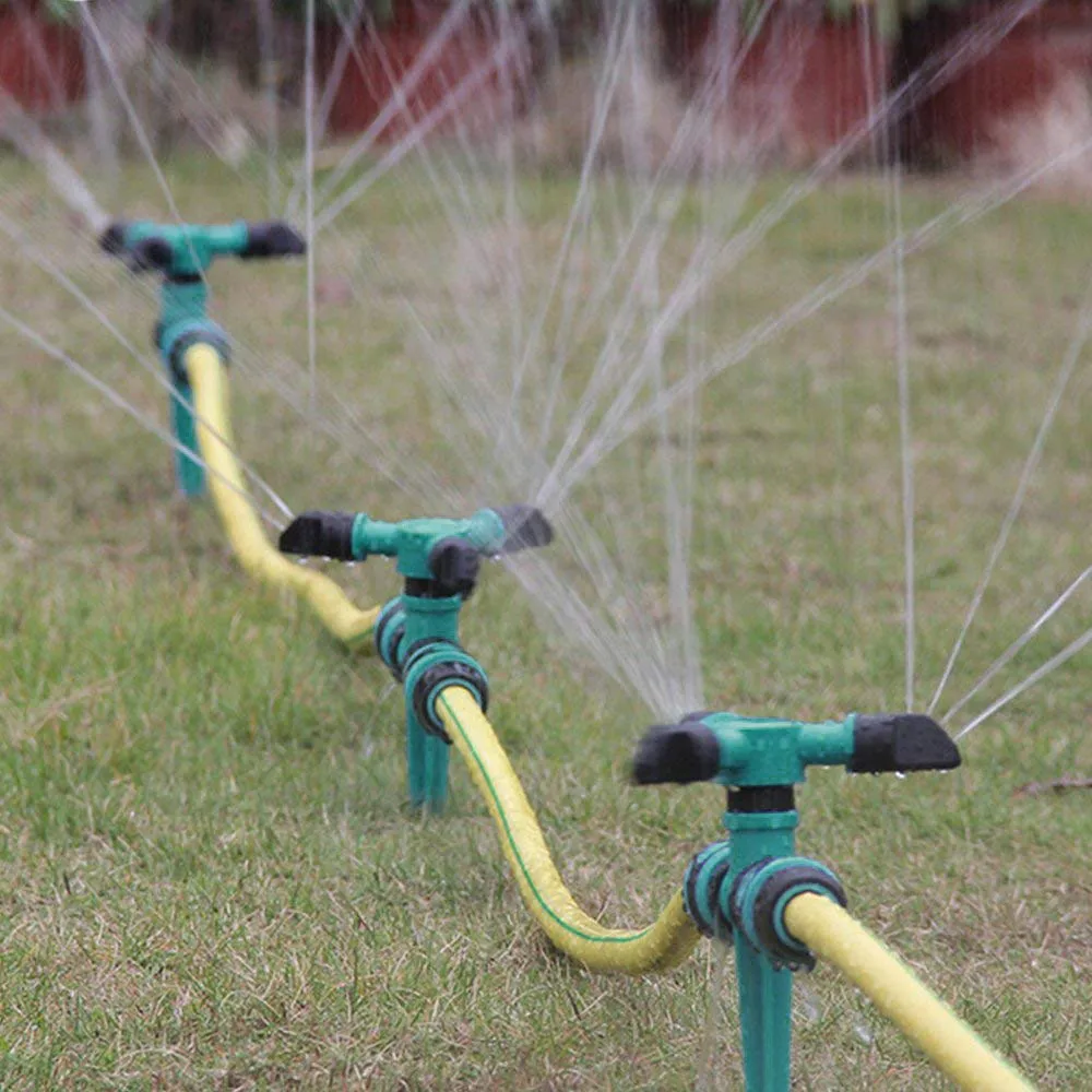 360 Rotating Home Garden Sprinkler Large Range Automatic Water Sprinkler Lawn Amount Irrigation Water Flower Vegetables D1
360 Rotating Home Garden Sprinkler Large Range Automatic Water Sprinkler Lawn Amount Irrigation Water Flower Vegetables D1