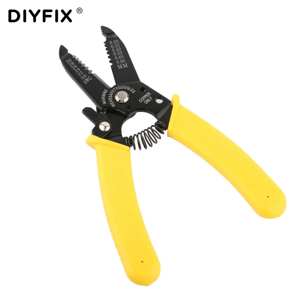 DIYFIX Portable Cable Wire Stripper Tool Pliers Crimping Cable Stripping Wire Cutters Multifunctional Crimping Stripping Pliers
DIYFIX Portable Cable Wire Stripper Tool Pliers Crimping Cable Stripping Wire Cutters Multifunctional Crimping Stripping Pliers