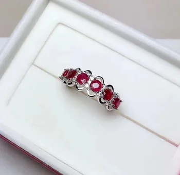 Best Wedding Ring Natural ruby ring Free shipping Natural and real ruby 925 sterling silver 3.5mm 6pcs
Best Wedding Ring Natural ruby ring Free shipping Natural and real ruby 925 sterling silver 3.5mm 6pcs